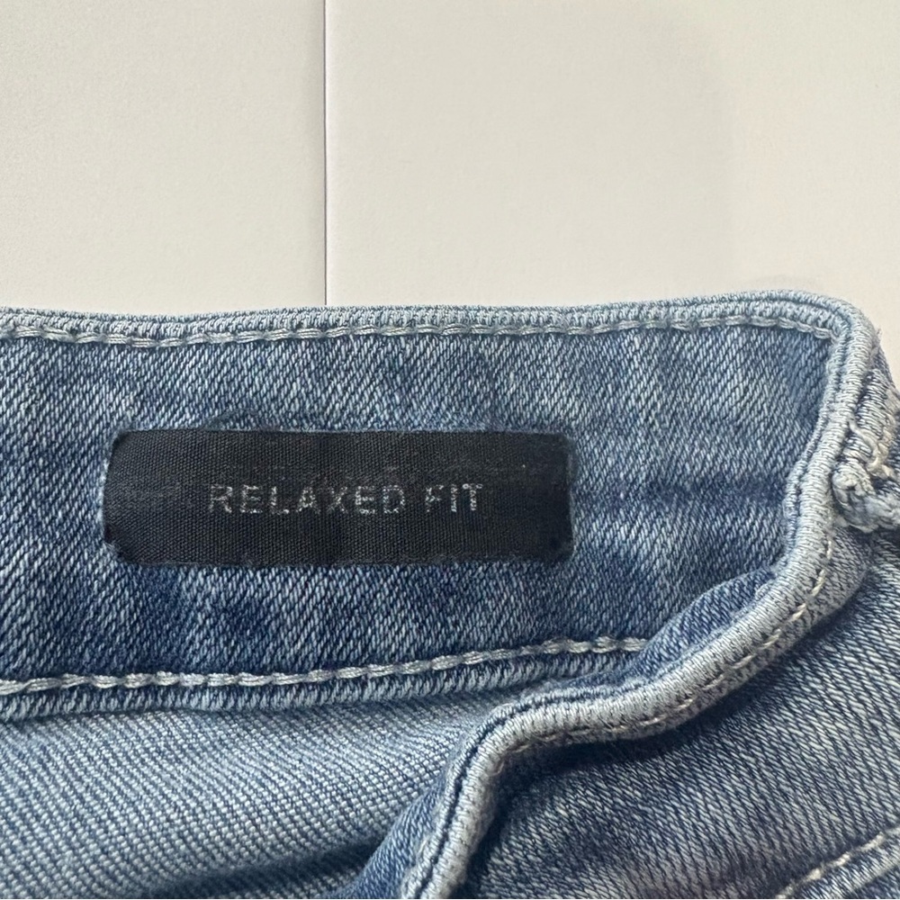 Judy Blue Relaxed Fit Distressed Jeans Size 31 Medium Wash - Picture 6 of 13